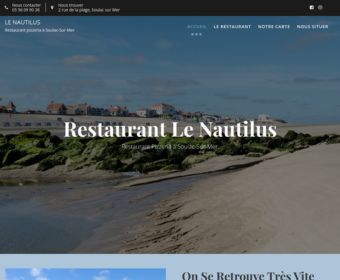 Création site Web Wordpress pour un restaurant